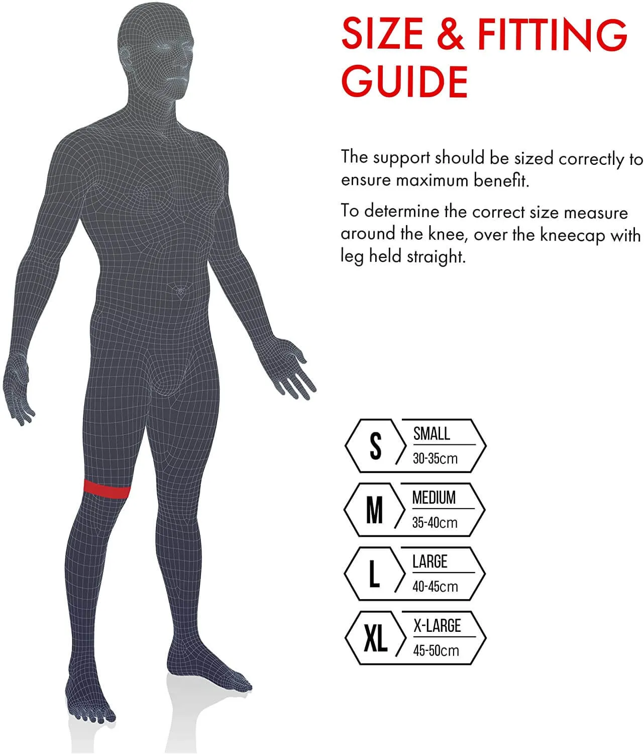 Vulkan Classic Stabilised Knee Support