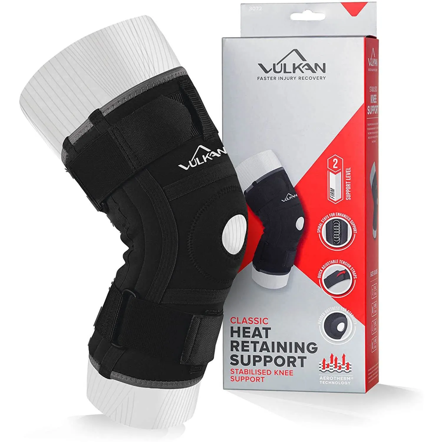 Vulkan Classic Stabilised Knee Support