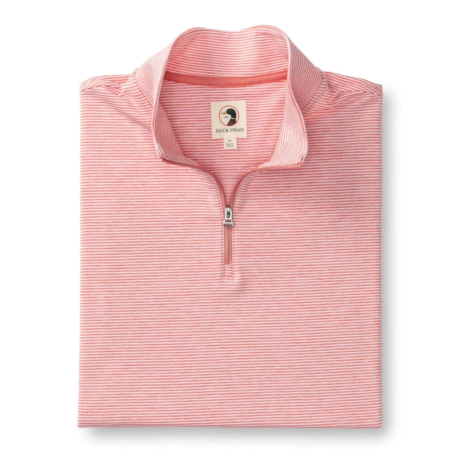 Wakeman Stripe Performance 1/4 Zip Pullover