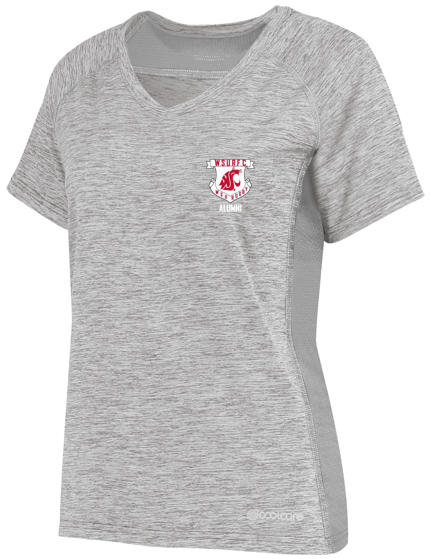 Washington State Rugby Alumni Women's Electrify Coolcore Training Tee