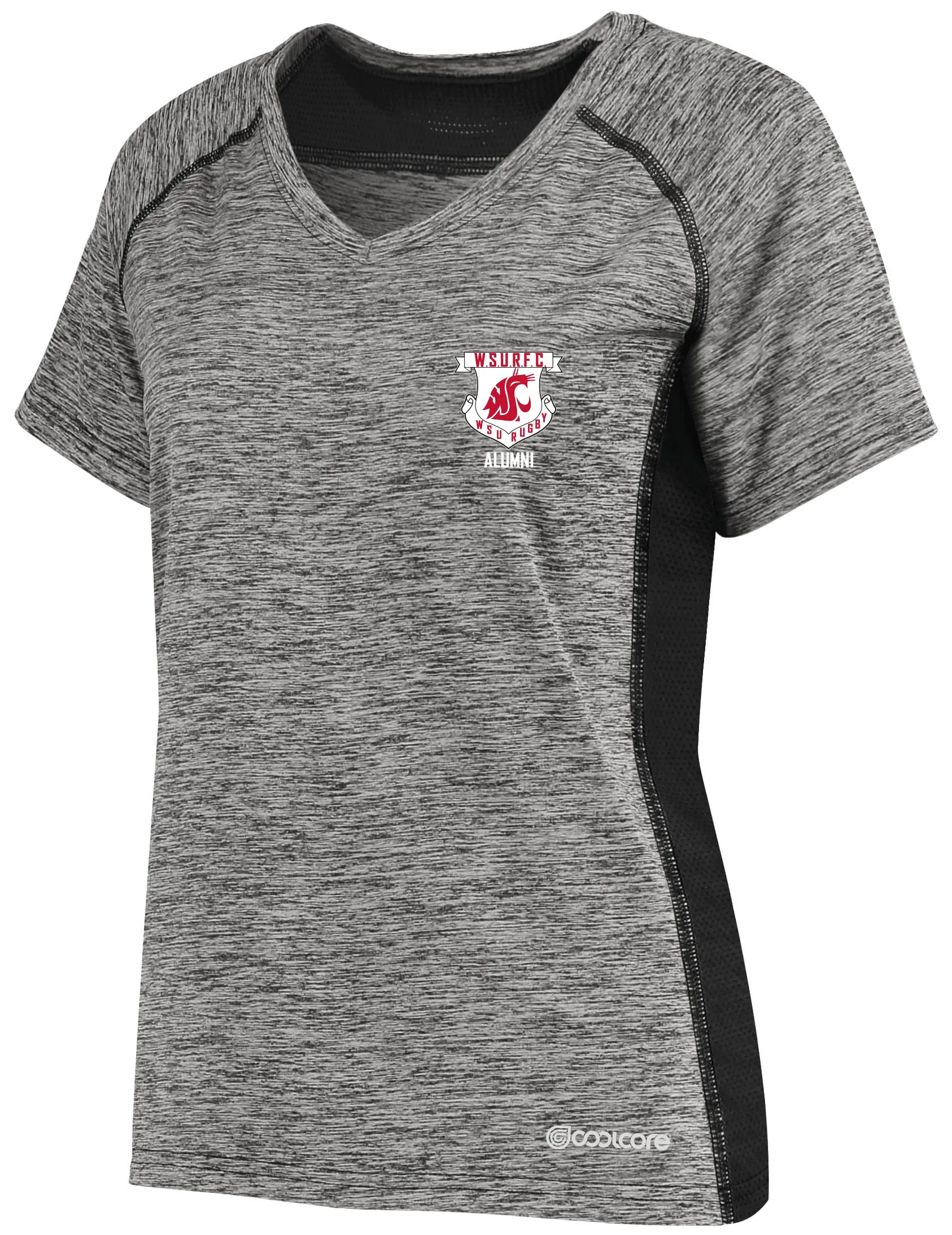 Washington State Rugby Alumni Women's Electrify Coolcore Training Tee
