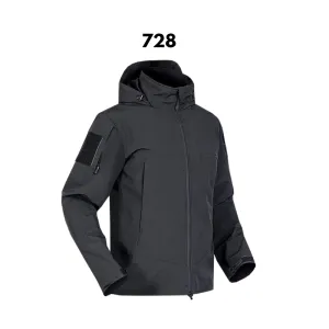 Waterproof Jacket with Hood Lightweight Wind Jacket Outdoor Breathable Windbreaker for Hiking Travel Camping