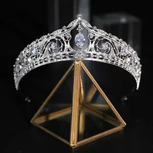 Wedding Crown Zircon Rhinestone Luxury Tiaras Jewelry Headdress