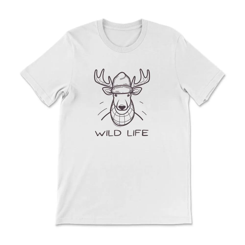 Wild Life Elk Cotton Tee