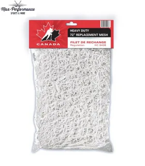 Winnwell/Hockey Canada 72" Heavy Duty Hockey Net Replacement Mesh