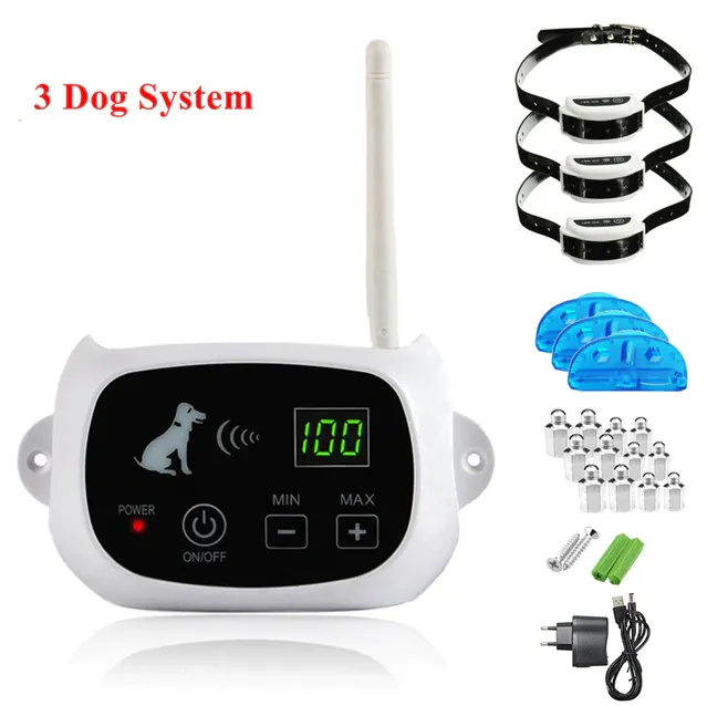 Wireless Dog Fence With Collar