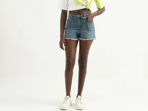 Women Solid Regular Fit Shorts