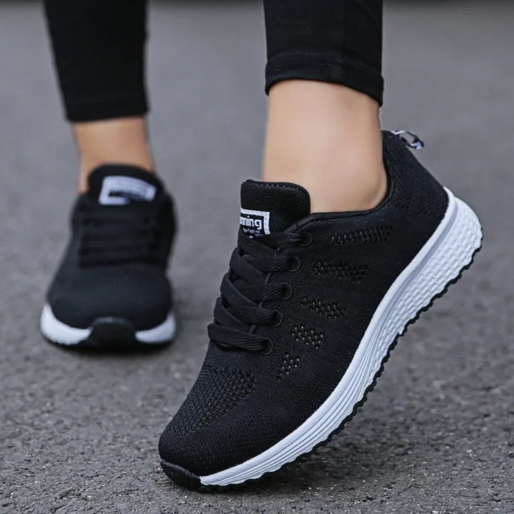 Women's comfortable leisure shoes with ergonomic design
