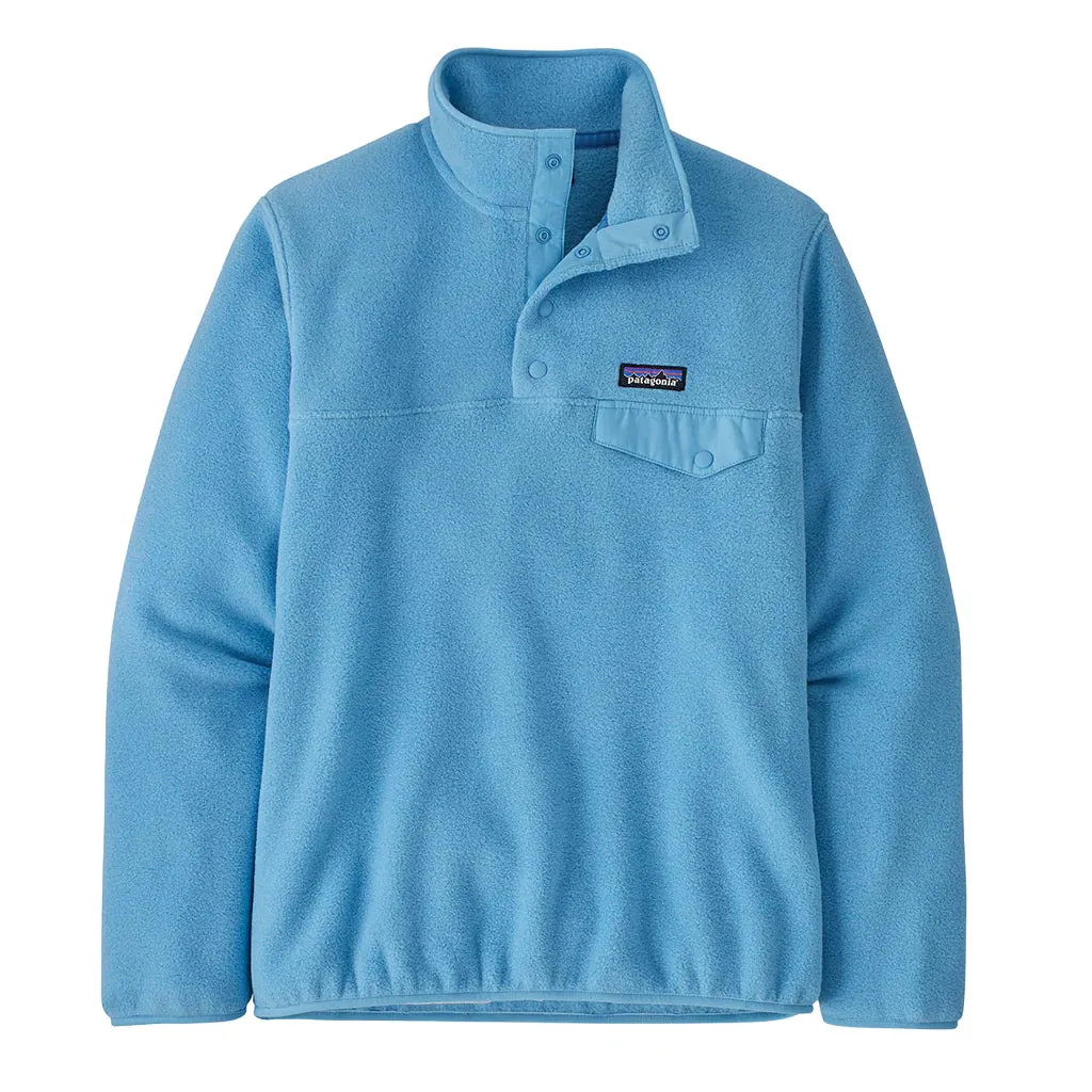 Women's Patagonia | Synchilla Lightweight Snap-T Pullover | Lago Blue