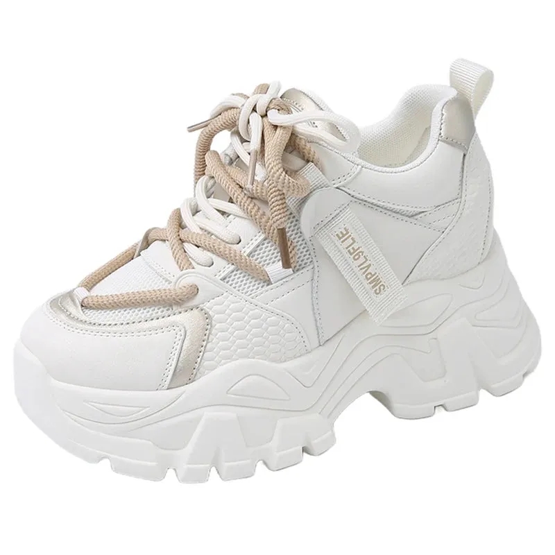 Women's Thick Bottom Comfortable  Sneakers