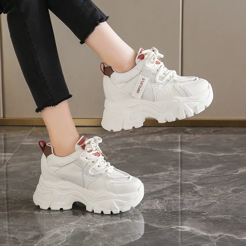 Women's Thick Bottom Comfortable  Sneakers