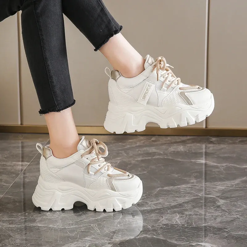 Women's Thick Bottom Comfortable  Sneakers
