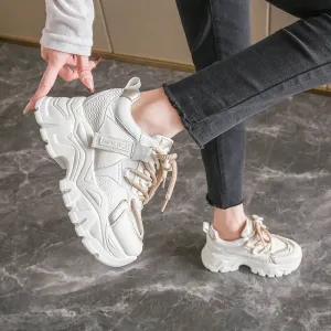 Women's Thick Bottom Comfortable  Sneakers