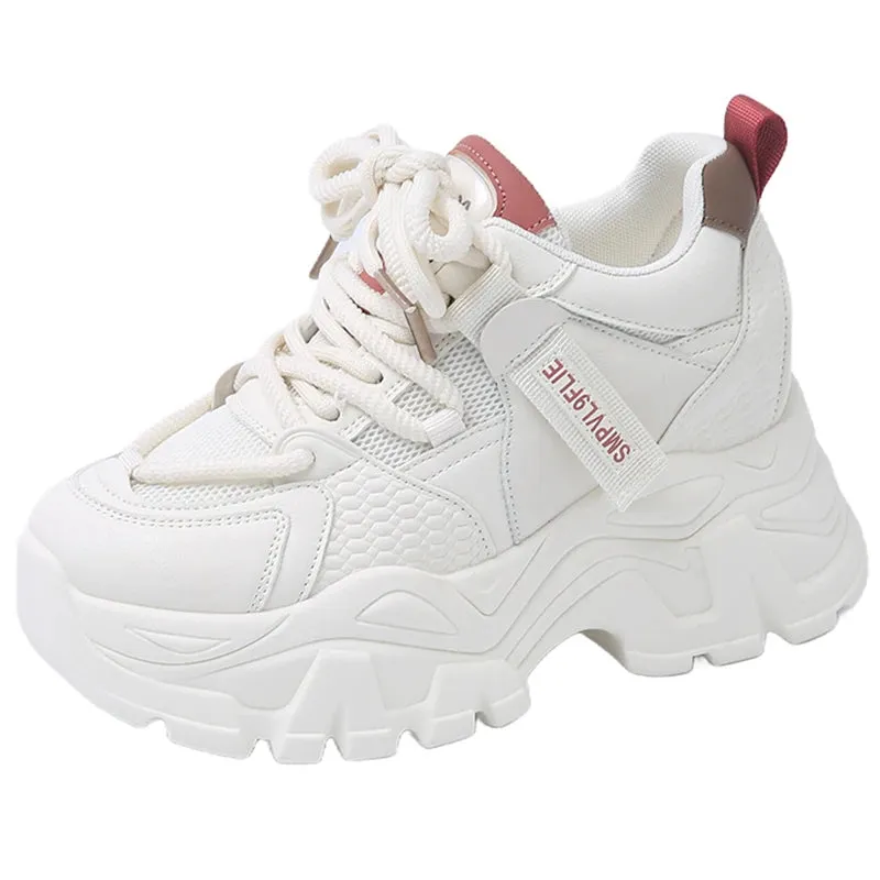 Women's Thick Bottom Comfortable  Sneakers