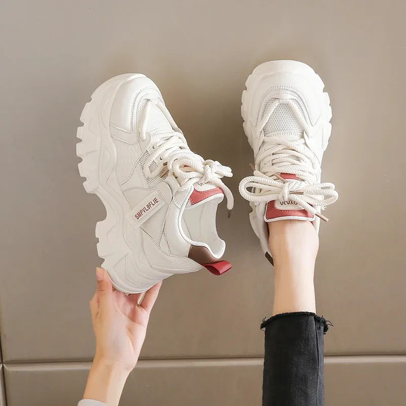 Women's Thick Bottom Comfortable  Sneakers
