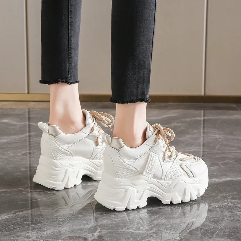 Women's Thick Bottom Comfortable  Sneakers