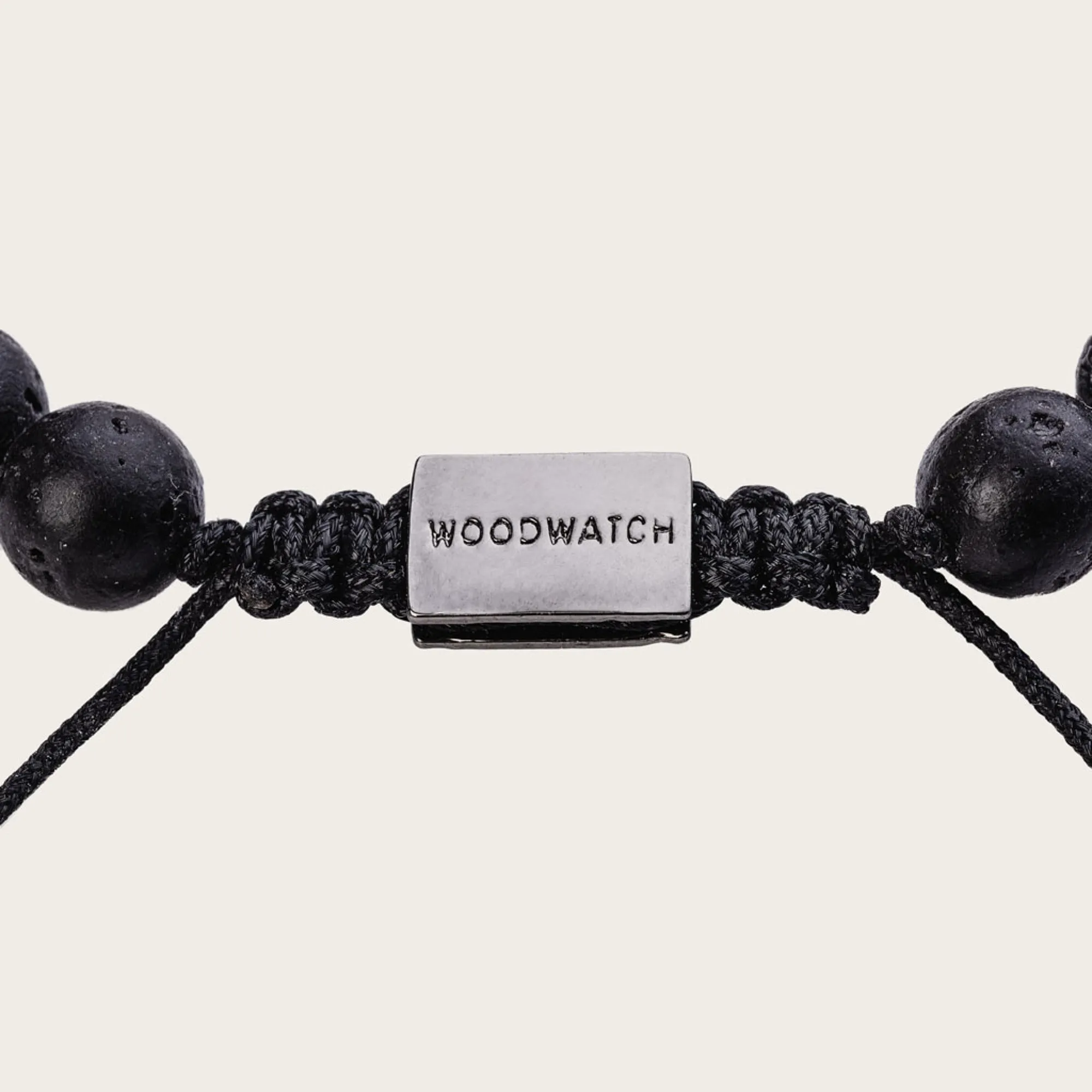 WOODWATCH BEADS PINEWOOD VOLCANIC BRACELET