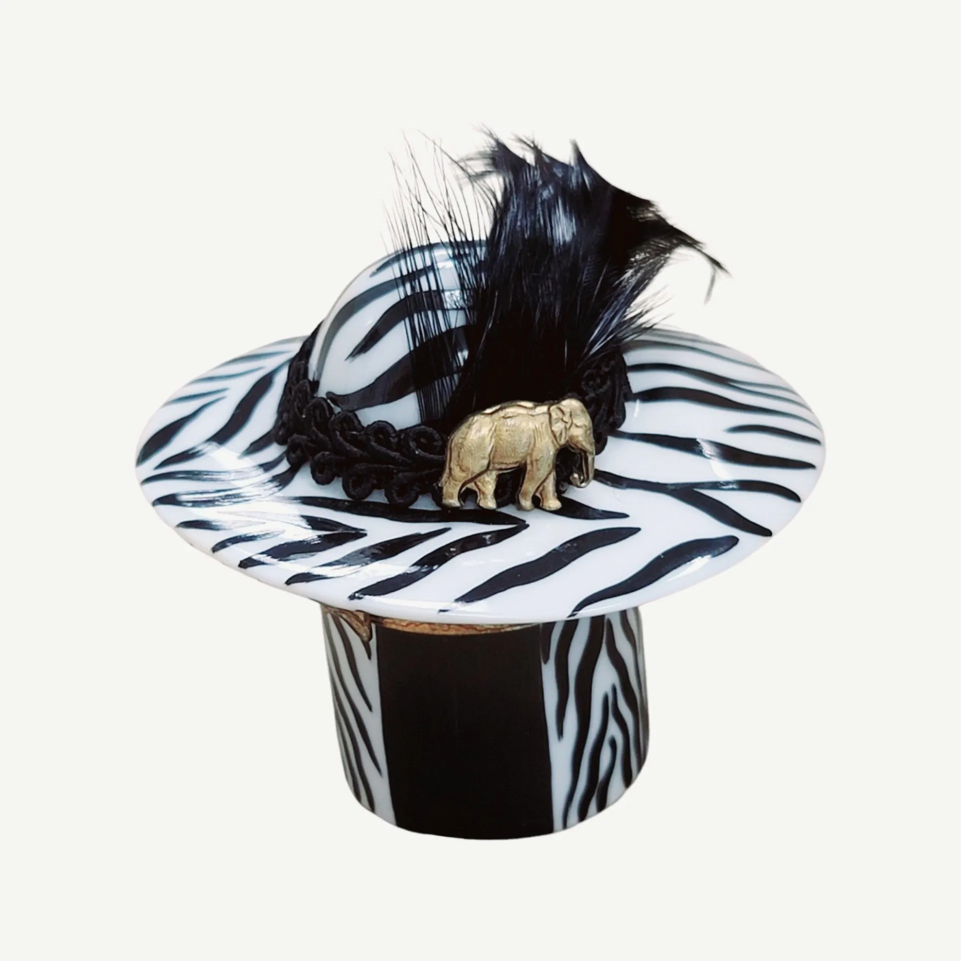 Zebra Hat Fashion