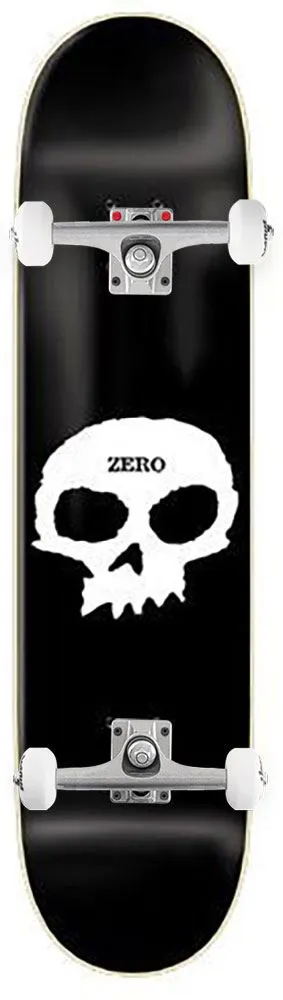 Zero Single Skull Blk / Wht x Venom Custom Complete Skateboard - 8.5"
